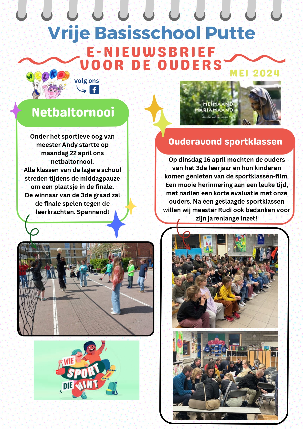 Nieuwsbrief Ouders Mei P.1